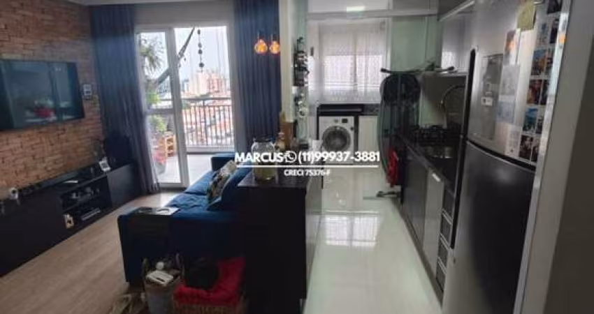 Lindo Apartamento Mobiliado à Venda no Jd. Bonfiglioli, 2 quartos, Terraço com Churrasqueira. FL23