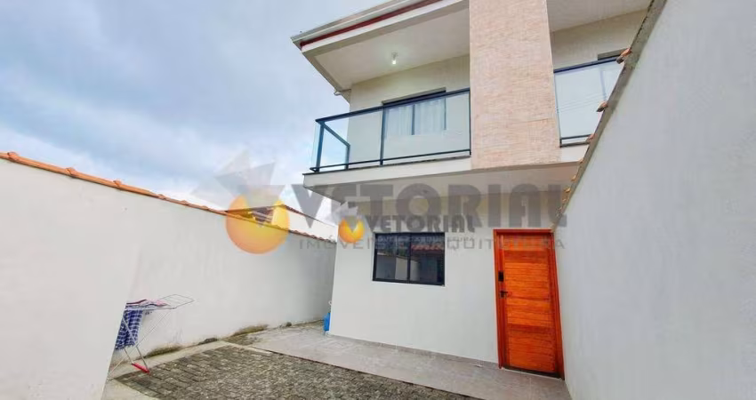 Casa com 2 dormitórios, 55 m² - venda por R$ 450.000,00 ou aluguel por R$ 3.000,00/mês - Martim de Sá - Caraguatatuba/SP