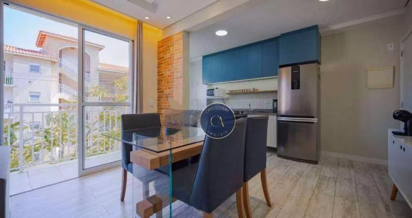 Apartamento com 3 dormitórios à venda, 76 m² - Chácara do Solar III - Santana de Parnaíba/SP