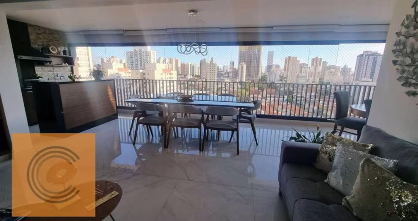 Apartamento com 3 dormitórios à venda, 127 m² por R$ 1.950.000 - Tatuapé - São Paulo/SP