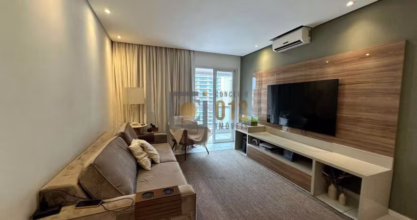 Apartamento no Gonzaga  2 dorms Suíte Varanda Lazer Completo
