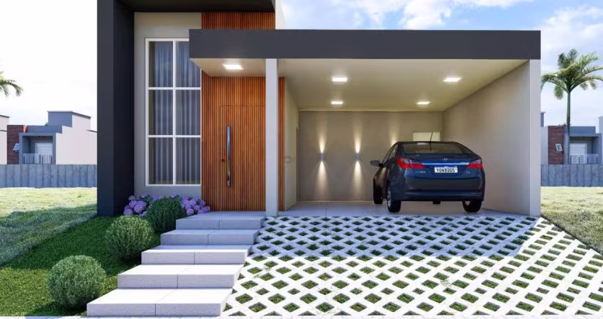 Casa em condomínio à venda em Olaria, Canoas - Condomínio com toda  infraestrutura e segurança.