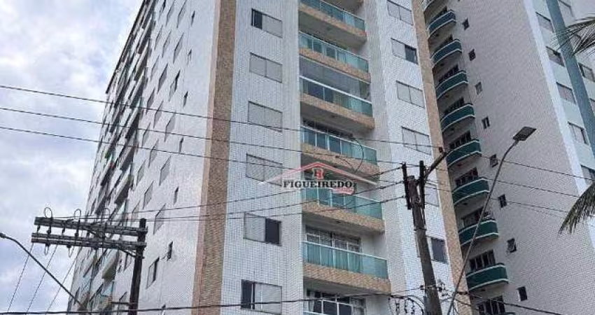 Apartamento com 2 dormitórios à venda, 60 m² por R$ 419.000 - Vila Guilhermina - Praia Grande/SP