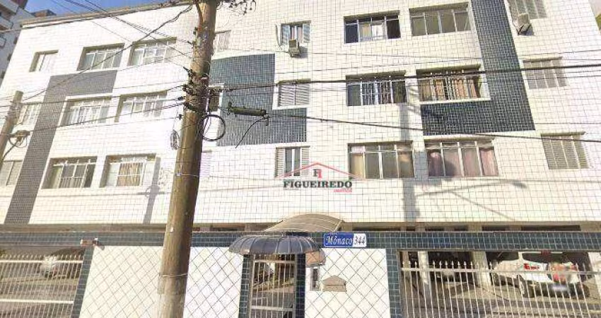 Apartamento com 1 dormitório à venda, 60 m² por R$ 210.000 - Tupi - Praia Grande/SP