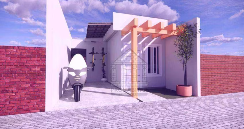 Casas com 2 dormitórios à venda