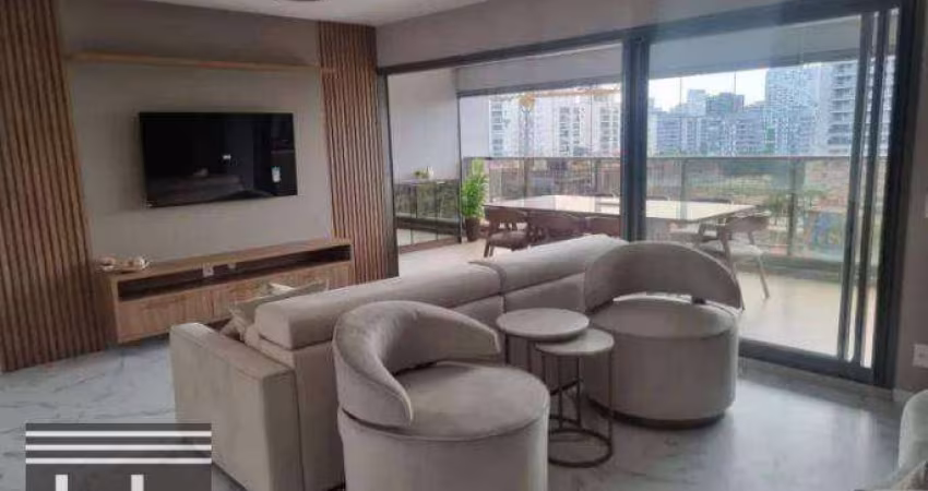 Apartamento com 3 dormitórios à venda, 135 m² por R$ 2.690.000 - Campo Belo - São Paulo/SP