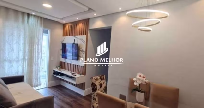 Apartamento à Venda na Vila Esperança com 2 Dormitórios e 1 Vaga com 46M² - Totalmente Mobiliado - Residencial Supremo - AP1759