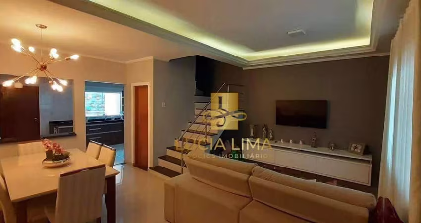 Sobrado dos SONHOS, com ESPAÇO GOURMET,  4 dormitórios à venda, 167 m² por R$ 750.000