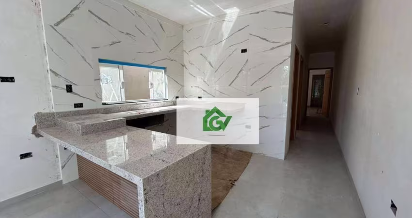 Casa com 2 dormitórios à venda, 75 m² por R$ 395.000,00 - Balneário dos Golfinhos - Caraguatatuba/SP