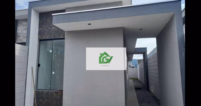 Casa com 2 dormitórios à venda, 66 m² por R$ 350.000,00 - Golfinho - Caraguatatuba/SP