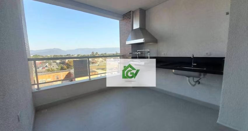 Apartamento com 2 dormitórios Suíte à venda, 77 m² por R$ 580.000 - Britânia - Caraguatatuba/SP