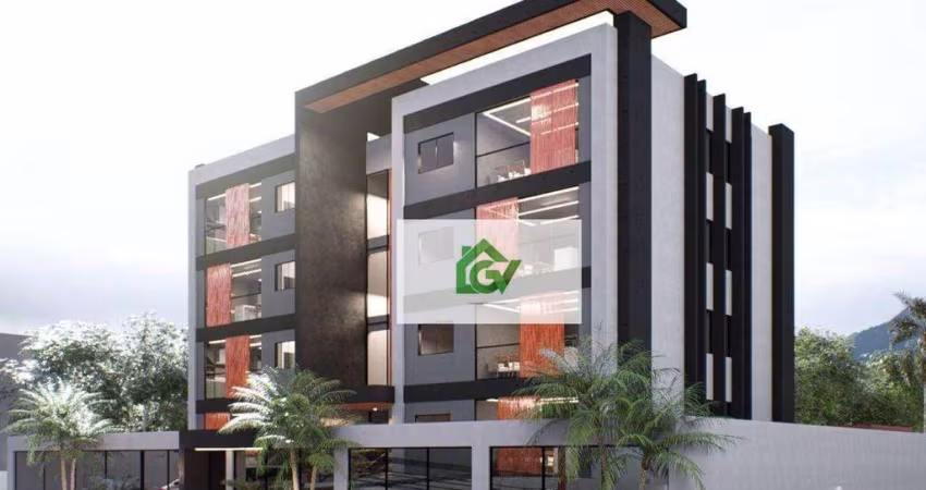Apartamento com 2 dormitórios à venda, 67 m² por R$ 613.000,00 - Aruan - Caraguatatuba/SP