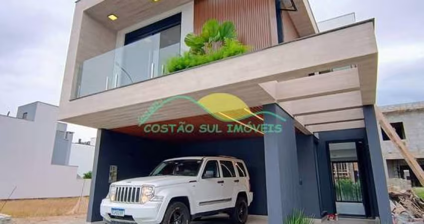 Casa á venda com Arquitetura Contemporânea em Condomínio Fechado – Biguaçu, Santa Catarina