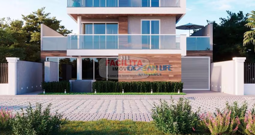 Garden com 170 m² de área privativa, 03 quartos sendo 01 suíte, 02 amplos terraços com infraestrutura para piscina spa