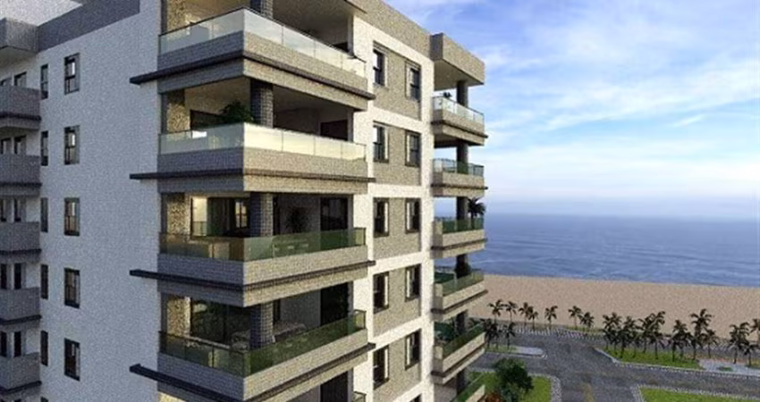 Apto de 3 Dorm c/ 3 SUÍTES, 2 VAGAS, VISTA MAR, 142,80 m² de área útil. Bairro: Aviação.