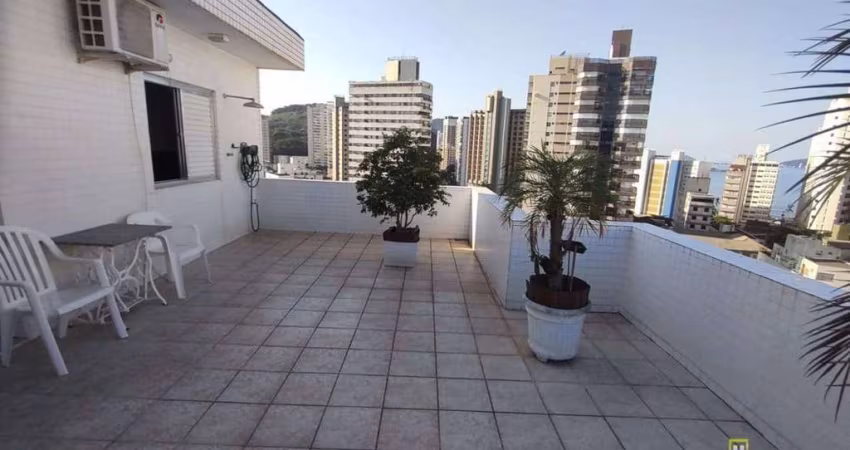 Cobertura duplex com 4 dormitórios à venda, 216 m² por R$ 890.000,00 - Astúrias - Guarujá/SP