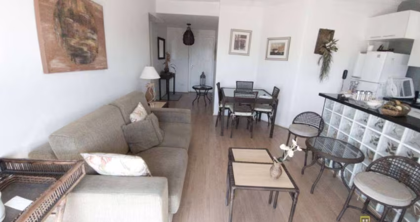 Apartamento com 1 dormitório, 54 m² - venda por R$ 470.000,00 ou aluguel por R$ 3.500/mês - Tombo - Guarujá/SP