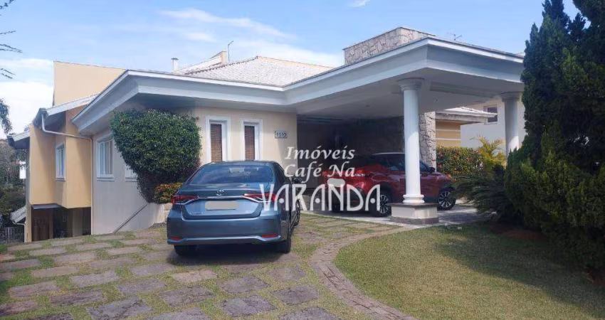 Casa com 5 dormitórios à venda, 600 m² por R$ 3.400.000,00 - Condomínio Village Visconde de Itamaracá  - Valinhos/SP