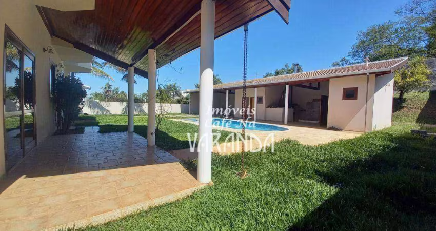 Casa com 3 dormitórios, 420 m² - venda por R$ 2.960.000,00 ou aluguel por R$ 15.620,80/mês - Condomínio Village Visconde de Itamaracá  - Valinhos/SP