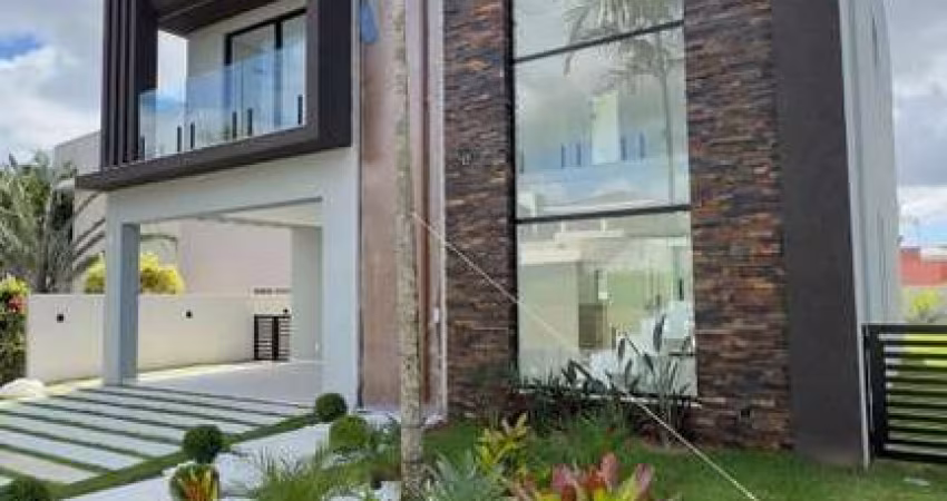 Casa em Condomínio para Venda em Camaçari, Alphaville (Abrantes), 4 suítes, 5 banheiros, 4 vagas