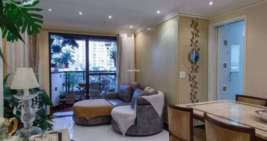 Apartamento c/ 3 quartos, 1 suíte e 2 vagas, 84m², à venda no Condomínio Edifício Torre Di Napole, no bairro Vila Gomes Cardim, por 899.990,00