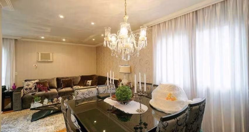 Apartamento c/ 4 quartos, 1 suíte e 3 vagas, 180m², à venda no Condomínio Edifício Residencial Estoril, no bairro Parque da Mooca, por 1.802.000,00