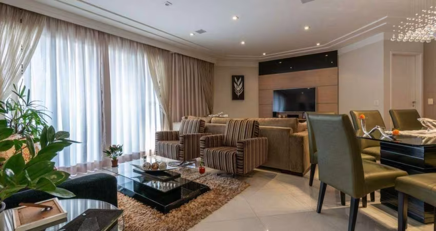 Apartamento c/ 3 quartos, 3 suítes e 3 vagas, 132m², à venda no Condomínio Edificio Haussmann, no bairro Vila Regente Feijó, por 1.550.000,00