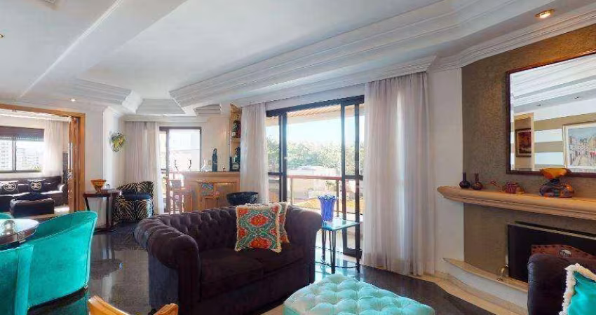Apartamento c/ 3 quartos, 3 suítes e 3 vagas, 176m², à venda no Condomínio Edifício Verona, no bairro Parque da Mooca, por 1.590.000,00