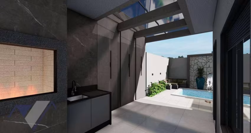 Casa térrea de impacto no Recanto Tropical III – na planta!
