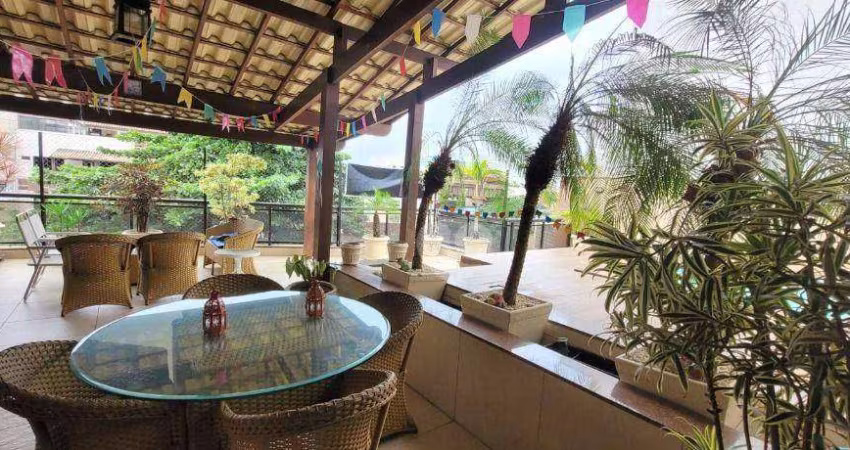 Cobertura Próxima Praia Linear 3 quartos,209 m²,3 vagas por R$ 1.400.000 - Recreio dos Bandeirantes