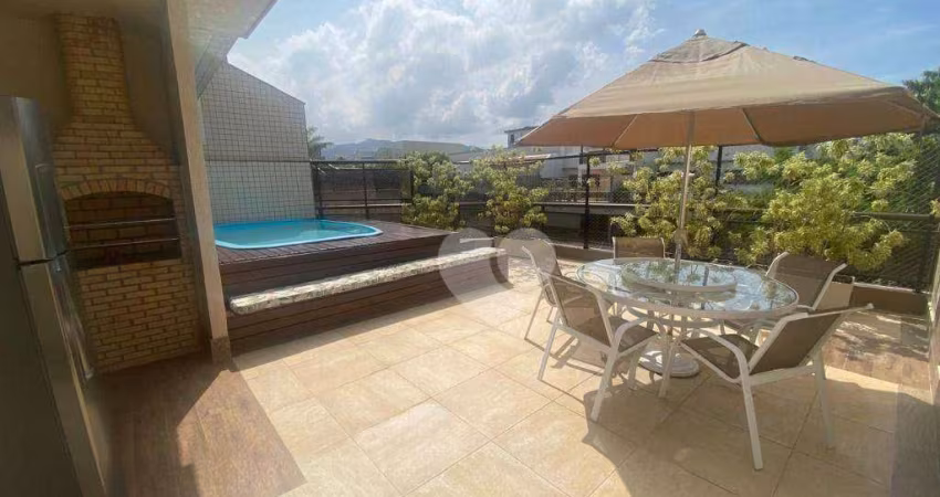 Cobertura com 3 quartos à venda, 203 m² por R$ 1.290.000 - Recreio dos Bandeirantes - Rio de Janeiro/RJ
