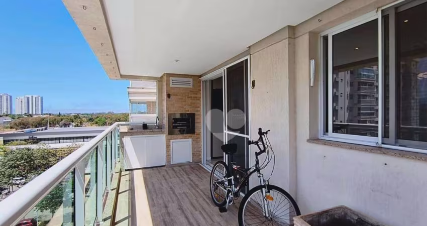 Condomínio London Green - Apartamento com vista incrível, Sol da manhã, 2 Quartos sendo 1 Suíte e varanda Gourmet. Barra da Tijuca/RJ.