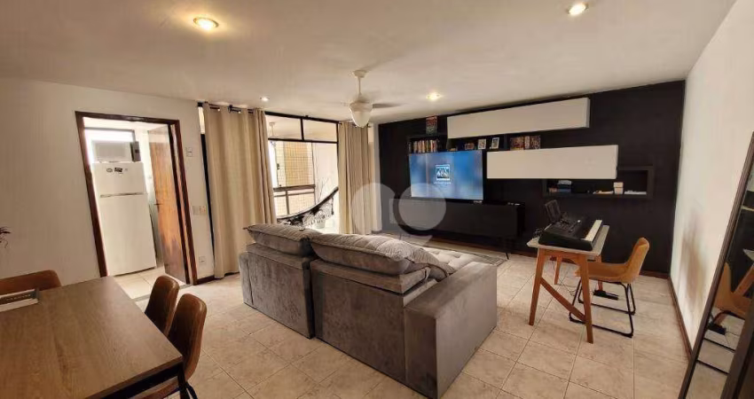 Planta diferenciada Apartamento com 1 quario para alugar, 73 m² por R$ 3.796/mês - Recreio dos Bandeirantes - Rio de Janeiro/RJ