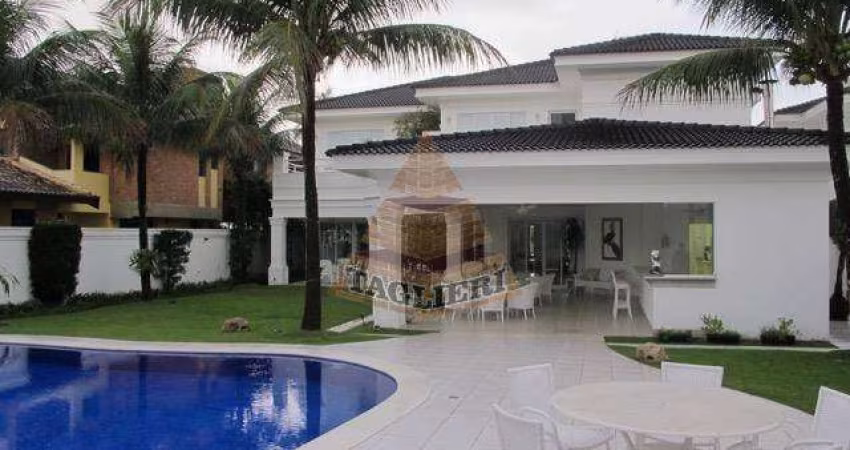 Casa c/ 6 suítes, hidro, área gourmet - Guarujá