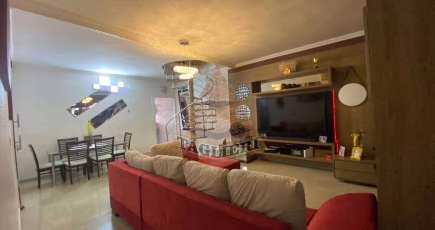 Prédio comercial, salão, casa superior com 4 dorms, 5 vagas, espaço gourmet