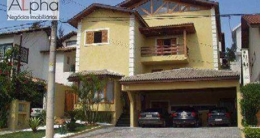 Sobrado com 4 dormitórios, 352 m² - venda por R$ 2.800.000,00 ou aluguel por R$ 11.295,83/mês - Alphaville Residencial 9 - Santana de Parnaíba/SP