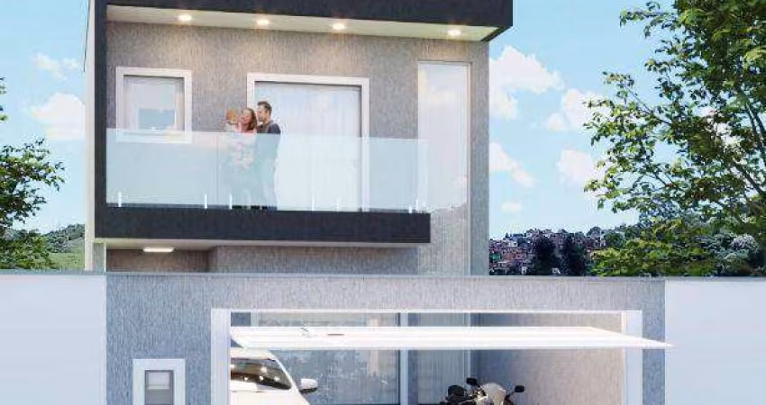 Sobrado Novo com 3 dormitórios à venda, 100 m² por R$ 720.000 - Parque Flamengo - Guarulhos/SP