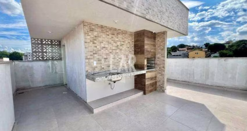 Cobertura à venda, 2 quartos, 1 vaga, Santa Amélia - Belo Horizonte/MG