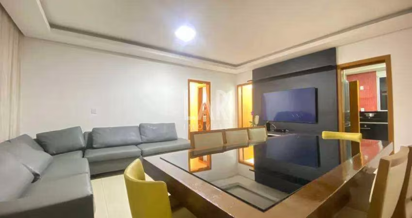 Apartamento à venda, 3 quartos, 1 suíte, 2 vagas, Castelo - Belo Horizonte/MG