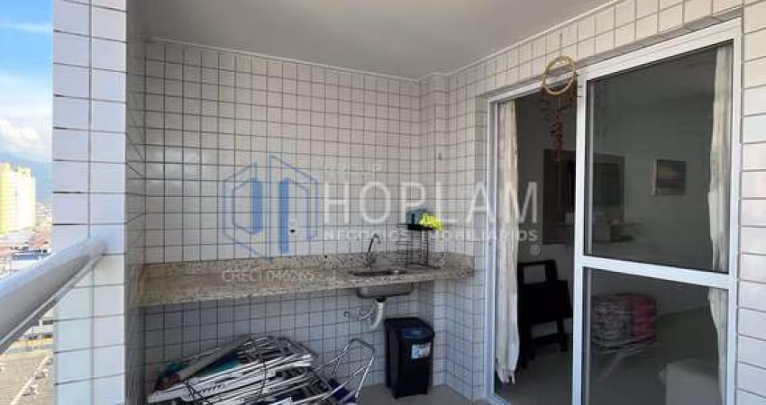 Apartamento com Sacada Vista mar
