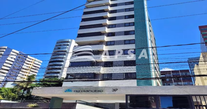 COD 27867 EDIFICIO RIO DANUBIO. APARTAMENTO AMPLO COM 2/4, SALA, COZINHA COM ARMÁRIO, VARANDA, SUITE