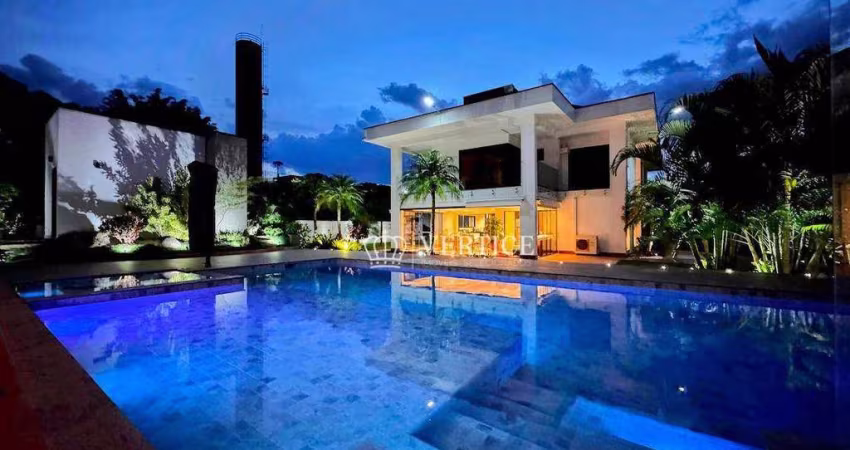 Casa com 4 dormitórios à venda, 629 m² por R$ 6.500.000 - Condomínio Serra da Estrela - Atibaia/SP
