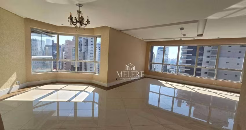 Apartamento com 4 dormitórios, 284 m² - venda por R$ 2.400.000,00 ou aluguel por R$ 12.530,25/mês - Batel - Curitiba/PR