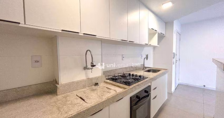 Apartamento com 2 quartos, 55 m² - venda por R$ 345.000 ou aluguel por R$ 2.520/mês - Cascatinha - Juiz de Fora/MG