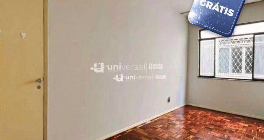 Apartamento com 1 quarto, 41 m² - venda por R$ 145.000 ou aluguel por R$ 1.143/mês - Centro - Juiz de Fora/MG
