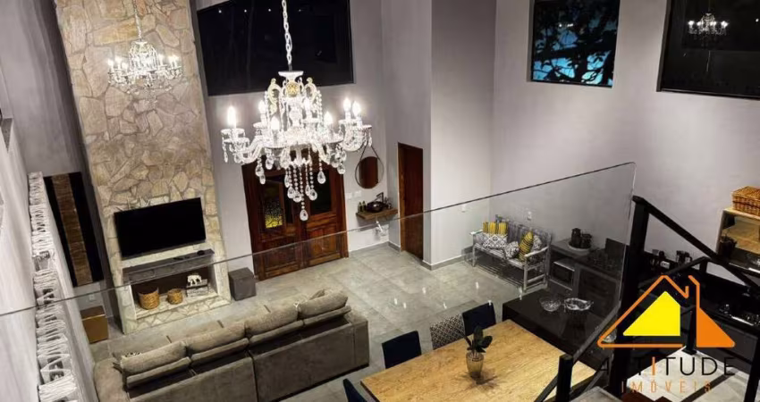 CASA EM CONDOMINIO à venda, 4 quartos, 4 suítes, 5 vagas, Parque Rio abaixo - ATIBAIA/SP