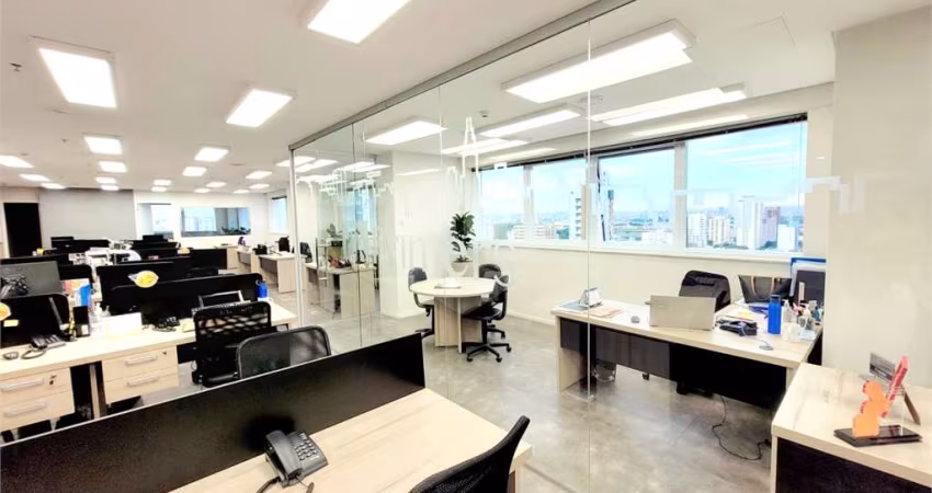 Laje Comercial Mobiliada no Edifício K1 – Santana