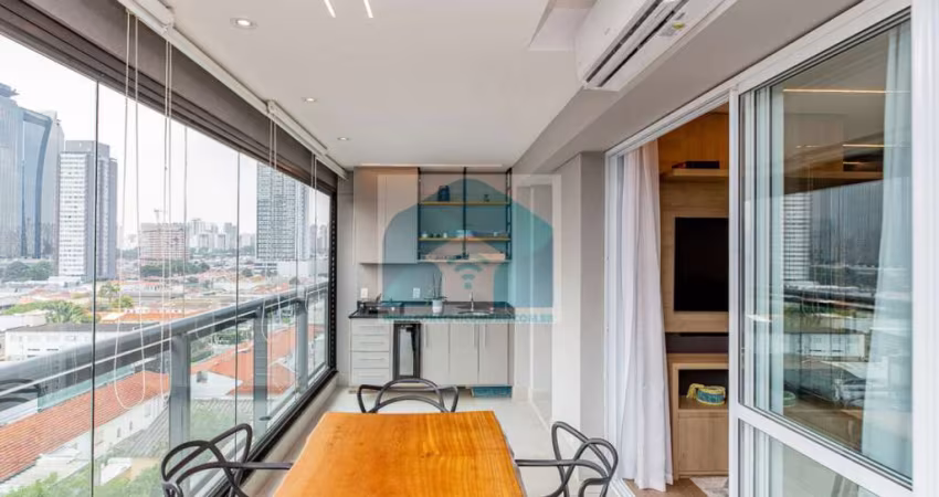 APARTAMENTO CHÁCARA SANTO ANTONIO - DOIS DORMITÓRIOS SENDO UM SUÍTE - MUIITO LINDO