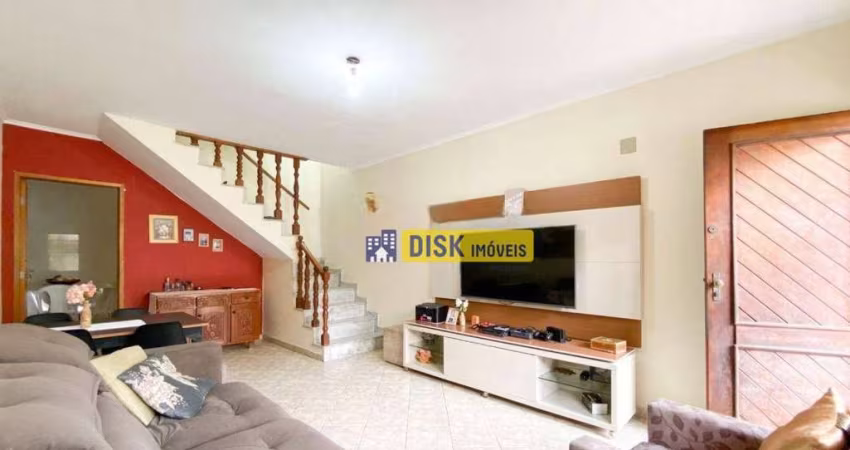 Sobrado com 4 dormitórios à venda, 152 m² por R$ 585.000 - Baeta Neves - São Bernardo do Campo/SP
