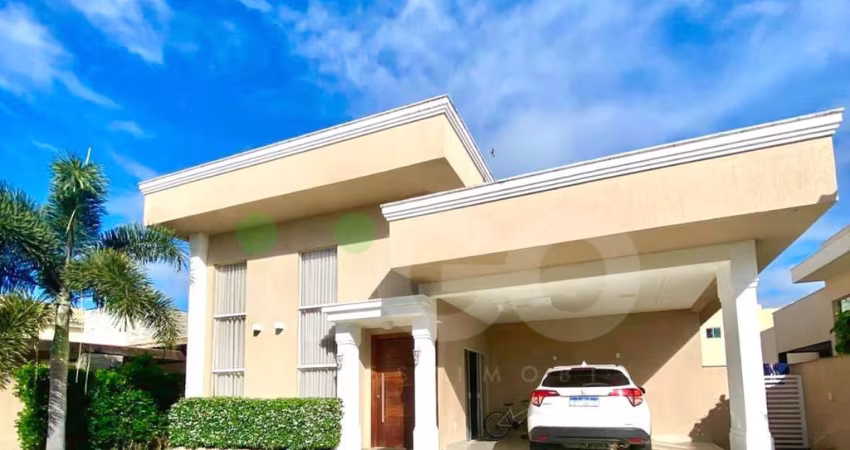 Casa Térrea com ótimo espaço interno e super moderna no Green Club 3